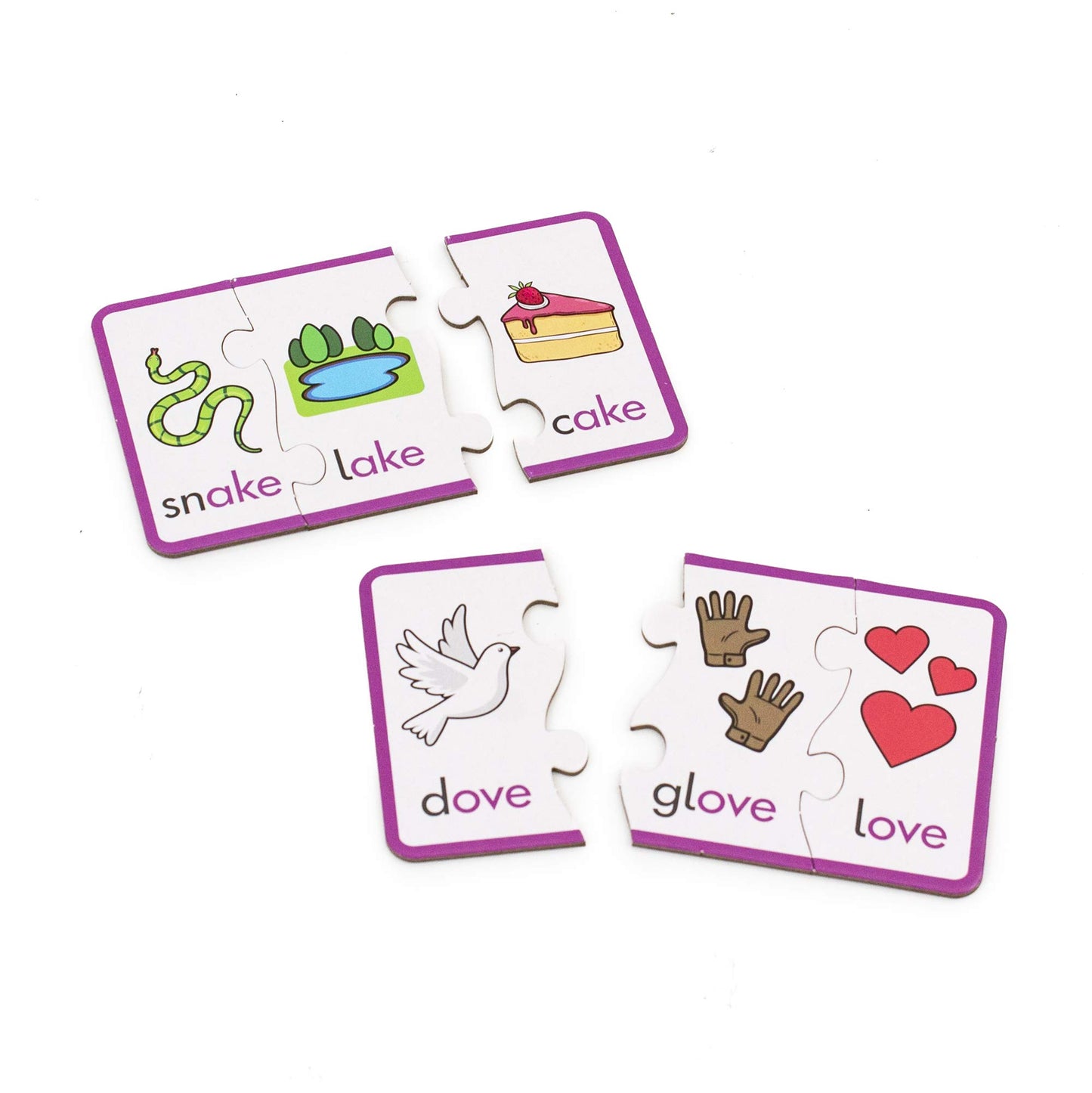 Junior Learning Jl656 Rhyming Puzzles, Multi