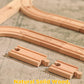 Sainsmart Jr. Wooden Train Track 24Pcs, Track Expansion Compatible With All Major Brands Toddler Railway Toy Train Set Boys Trai