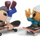 Tech Deck Sk8 Crew, 2-Pack Exclusive Fingerboards With Assistive Figures, Collectible And Customisable Mini Skateboards, Kids To