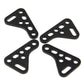 1Set Metal Double Shock Absorbers Bracket Damper Mount Stand Compatible with Axial SCX10 TRX4 TRX6 D90 90046 90047 1/8 1/10 RC C