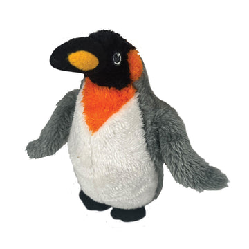 Ecobuddiez - King Penguin From Deluxebase. 9 Inch King Penguin Plush Toy. Eco Friendly Child Safe Penguin Stuffed Animal Made From Recycled Plastic Bottles.