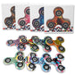 Scione 12 Pack Fidget Spinner Toy, Finger Spinner Fidget Pack-Anxiety Toys Stress Relief Reducer- Party Favors For Kids/Adults Birthday Party Favor Goodie Bag Stuffers Classroom Prizes