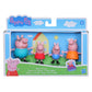 Peppa Pig Family Figure 4-Pack Toy - 4 Multicolor Plastic Figures, Ages 3+ - Model F2190