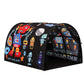 Crawlbo Kids Bed Tent Twin Beds - Zoos And Cars Wonder Play Tents Boys Girls Ventilated Indoor Play Tent Children Promotes Indep