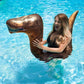 Poolcandy Inflatable Animal Swim Noodles Dinosaur T-Rex Ride-On Noodle