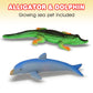 ArtCreativity Expanding Sea Animals - 6 Jelly-Like Creatures, Extra Large, Educational Toy for Kids, Fun Party Favor, Plastic