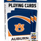 Masterpieces Ncaa Auburn Tigers, Playing Cards