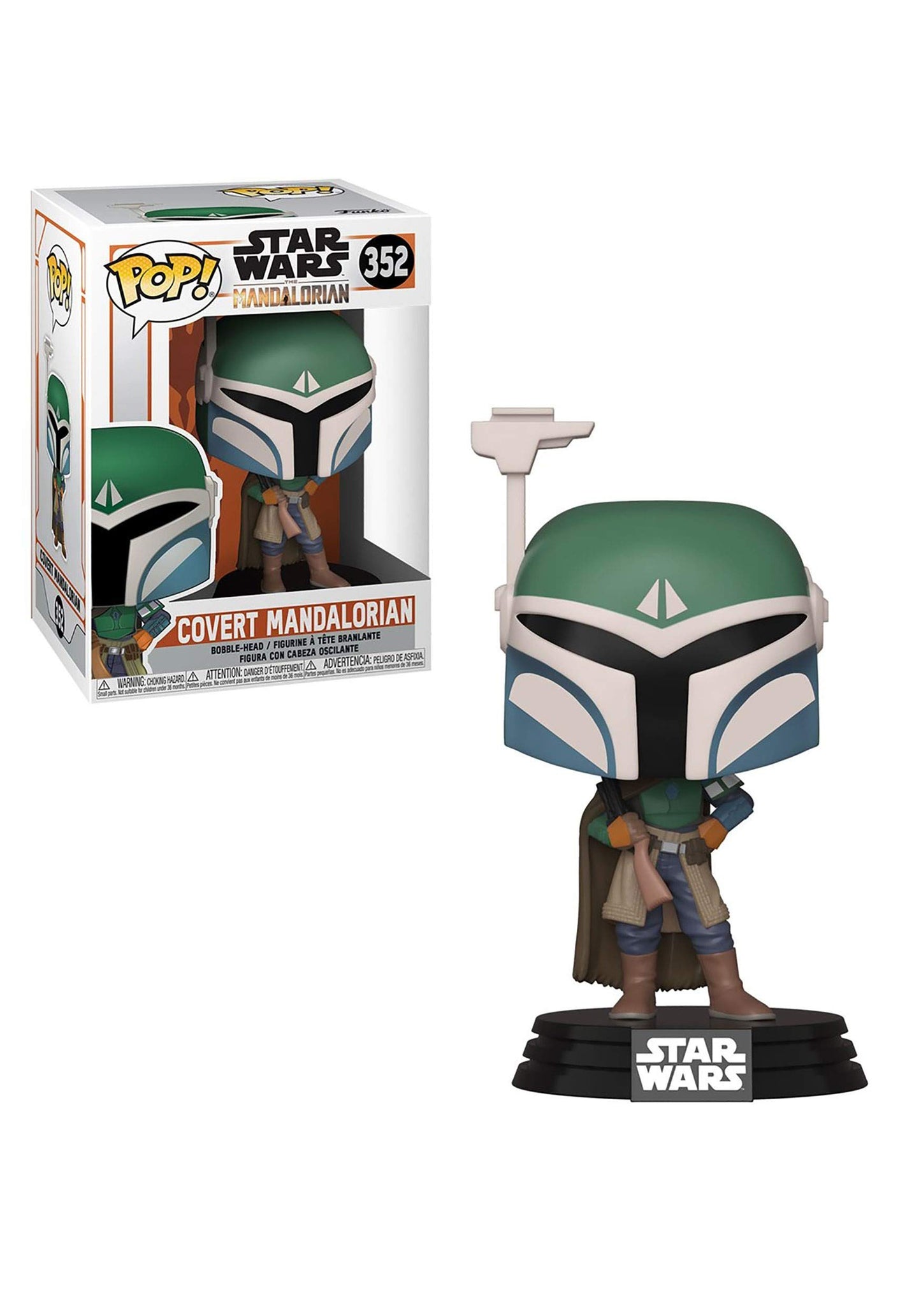 Funko Star Wars: The Mandalorian - Covert Mandalorian, Multicolour