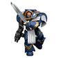 JOYTOY Warhammer 40K 1/18 Action Figures Ultramarines Cataphractii Terminator Squad Sergeant with Power decorative replica blade Collectible Model