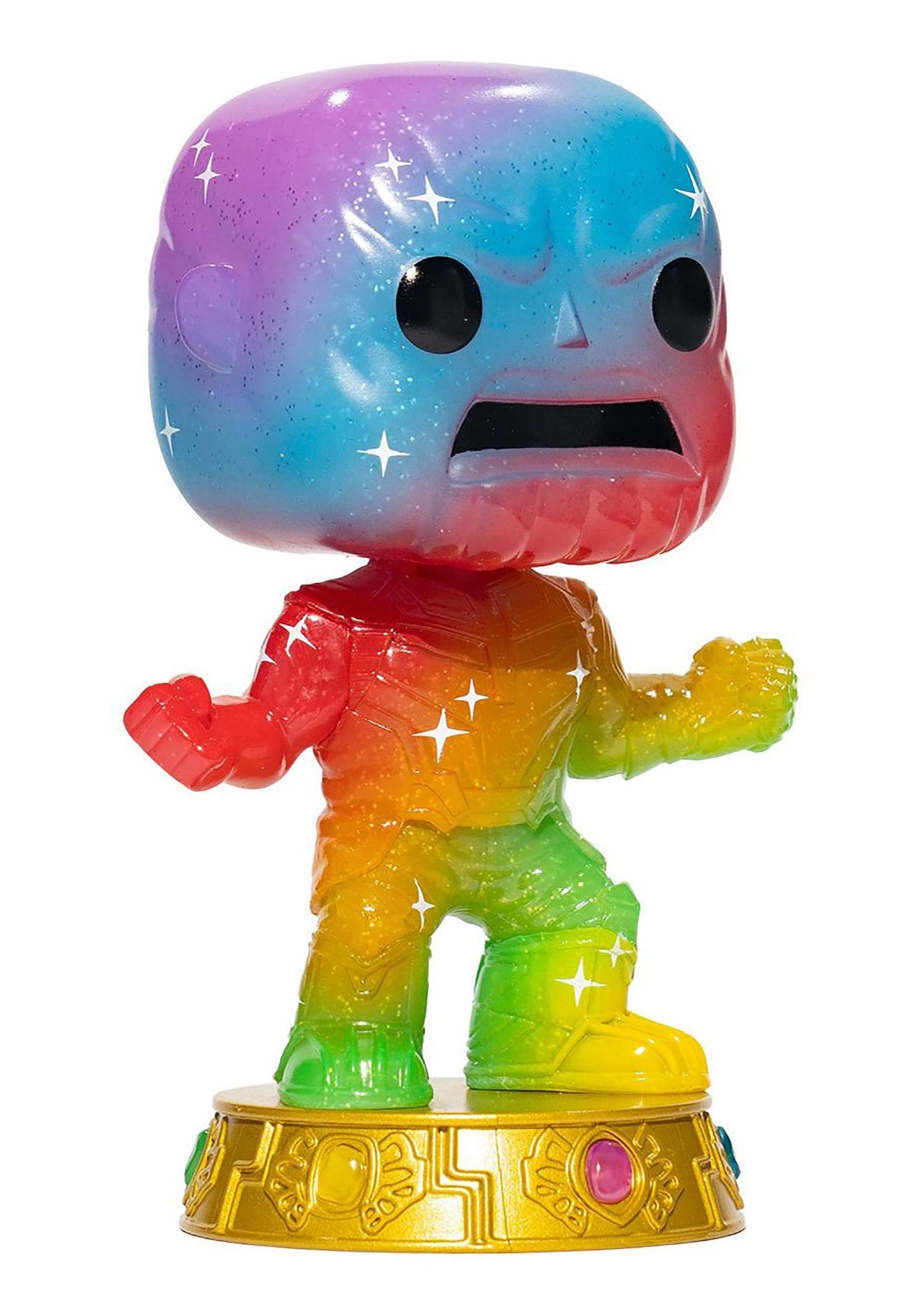 Funko Marvel Infinity Saga Thanos Art Series Pop! Vinyl Figure with enhanced Pop! Protector Entertainment Earth limited availability