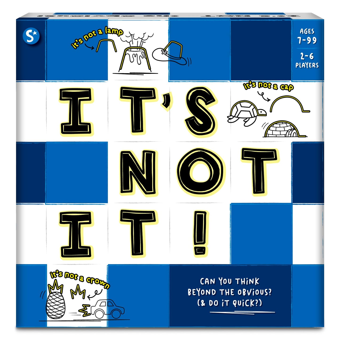 Skillmatics Card & Board Game - It’S Not It, Fast-Paced Fun, Hilarious Drawing Game, Perfect For Families, Parties, And Game Nights, Race To Doodle, Gifts For Kids, Teens, Adults Ages 7, 8, 9, 10 & Up