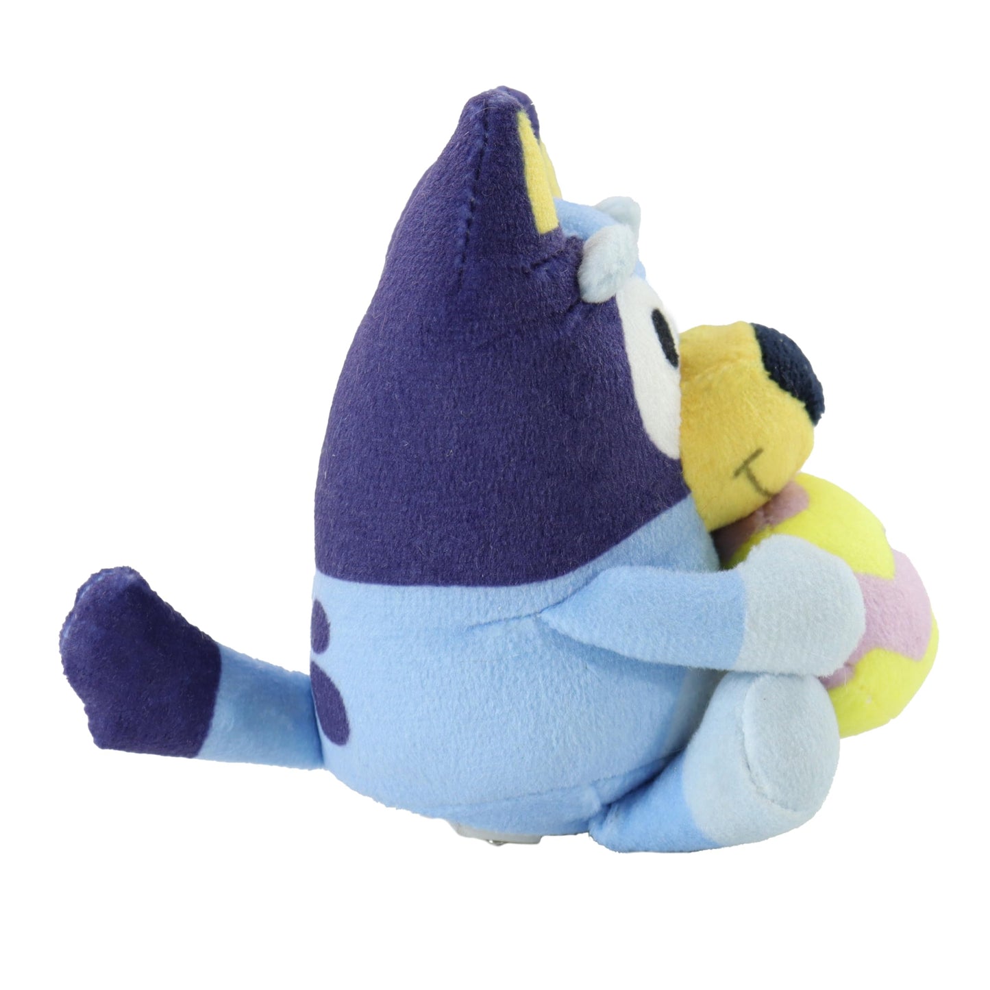 Animal Adventure | Bluey | 4” Collectible Palm Plush Bluey | Electronic Sound