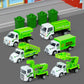 Diecast Garbag Truck Toys, 6 Pack Toy Garbage Trash Truck for Toddlers 1-3, Mini Kids Play Vehicles Set for Boys Girls Age 3 4 5