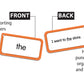 Edupress Sight Words Flash Cards - Level 1