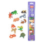 Wild Republic Pets Figurines Tube, Turtle, Guinea Pig, Snake, Hamster, Hermit Crab, Yellow Lab, Ferret, Iguana, Rabbit, Parakeet, Gold Fish, Grey Cat (20821)