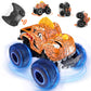 Remote Control Car,Dinosaur 2.4GHz Monster Trucks for Boys Girls with Light,Sound & Spray,Stunt Car RC Trucks Dinosaur Toys Gift