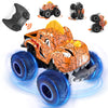 Remote Control Car,Dinosaur 2.4GHz Monster Trucks for Boys Girls with Light,Sound & Spray,Stunt Car RC Trucks Dinosaur Toys Gift