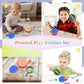 Play Kitchen Accessories, Silicone Pretend Play Kitchen Toys Set, Play Kitchen Pots And Pans Set For Kids, Learning Education Co