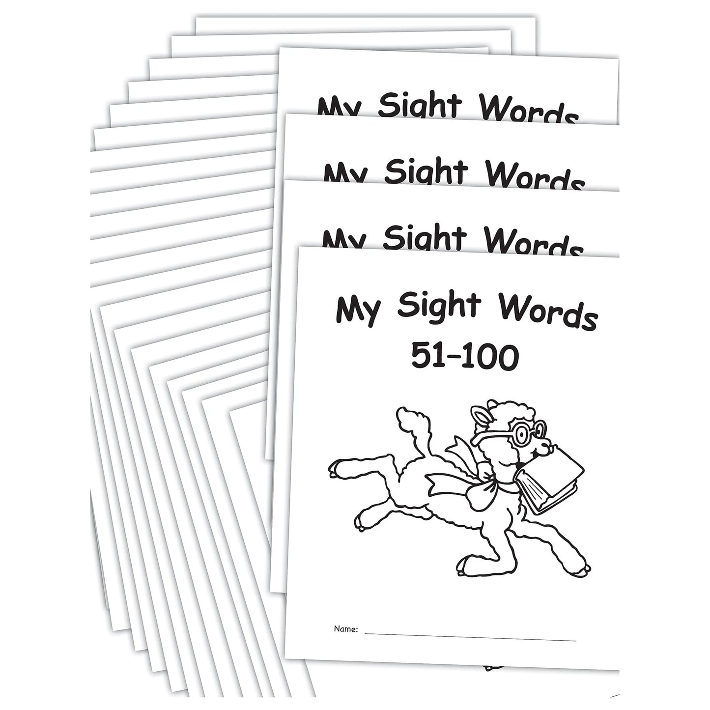 Teacher Created Resources My Own Books Sight Words Pack Printed Book - Book