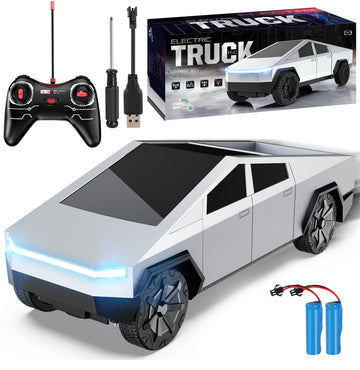Cheffun 1:24 Rc Car Toys - All Terrain High Speed Remote Control Car With Light And Loadspace, Electric Vehicle Toys For Kids, G