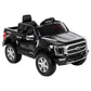 Huffy Ford F150 Platinum Black 6V Kids Ride On Truck, Real Led Headlights And Sounds, Ages 2-7, Max Weight 65Lbs, 2.5Mph Speed, Forward And Reverse, Large Durable Tires, Simple Wall Charging