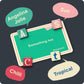 Letterpool: Fast Thinking Word games for mature-themeds and Family - Funny Board games for mature-themeds Party games mature-themed games for Family game Night Board games for Teens mature-themed Board games game Night 2 + Player
