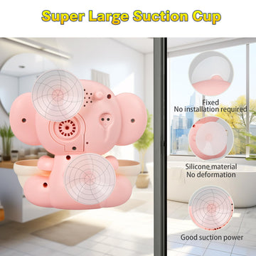 Bath Toys, Elephant Bath Bubble Maker With Music, Magnetic Charging Bubble Machine, Bath Toys For Toddlers 1-3, Toddler Bathtub