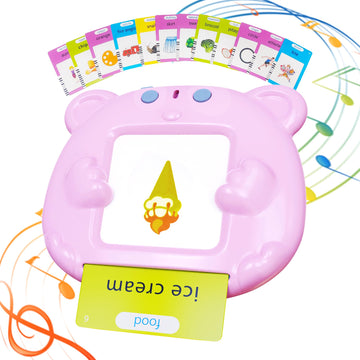 2 Pack Toddlers Talking Flash Cards With 224 Sight Words- Montessori Toys, Autism Sensory Toys,Speech Therapy,Learning Education