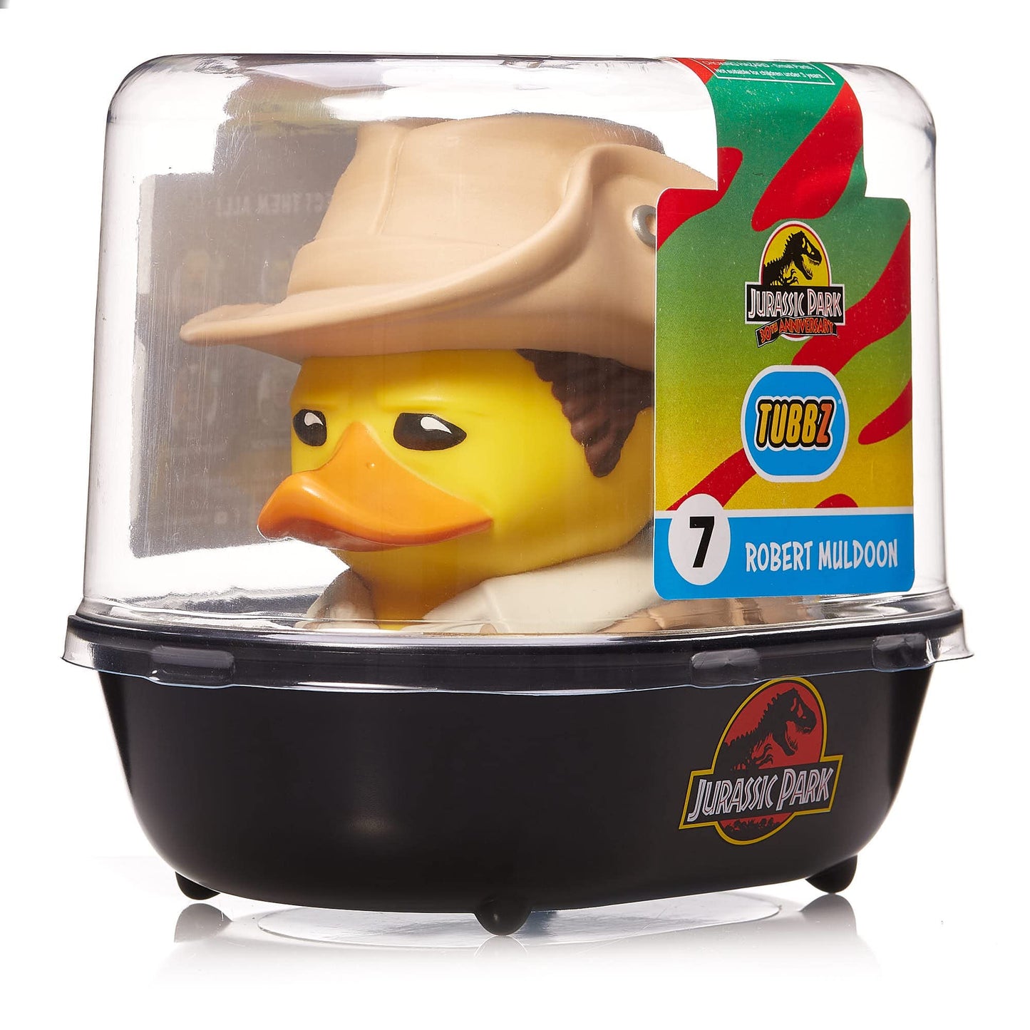 Tubbz First Edition Robert Muldoon Collectible Vinyl Rubber Duck Figure - Official Jurassic Park Merchandise - Sci-Fi Tv & Film