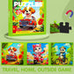 Magnetic Puzzles for Kids Ages 4-8, 3 in 1 Toddler Travel Puzzles, Animal Car Activities Toy for Boys Girls 4-6, Preschool Learn