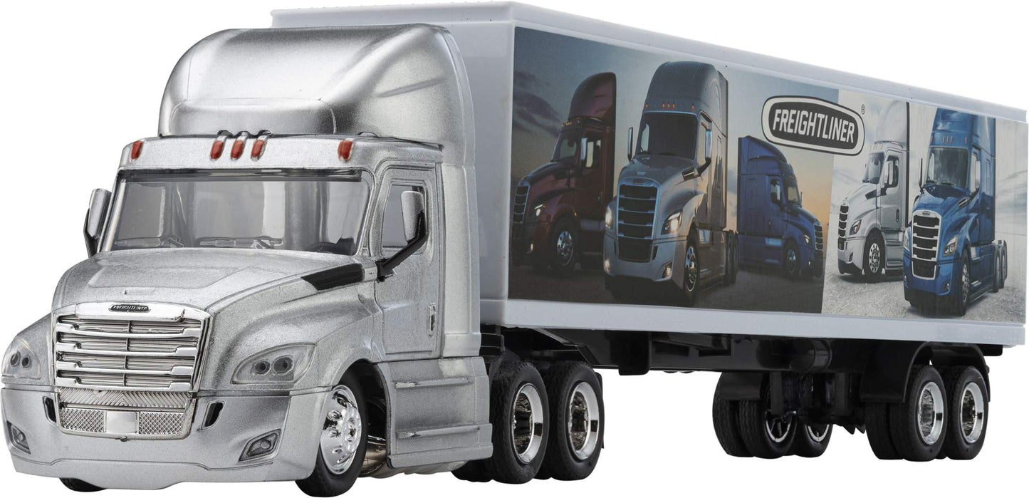 Wheel Master Freightliner Cascadia Tractor Trailer Play Toy Truck Vehicle for Kids, Freightliner Design, with Functions, Pre Bui