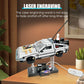 Light Up Acrylic Display Stand for Lego Back to The Future Delorean 10300,5MM Acrylic Lego Display Holders,Apply for Back to The