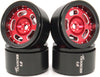 TxXrcss RC 1.0 Beadlock Wheels Offsets -2 Aluminum Rims for AX24 1/18 TRX4M All 1/24 Scale SCX24 Deadbolt RC Crawler Car Wheels