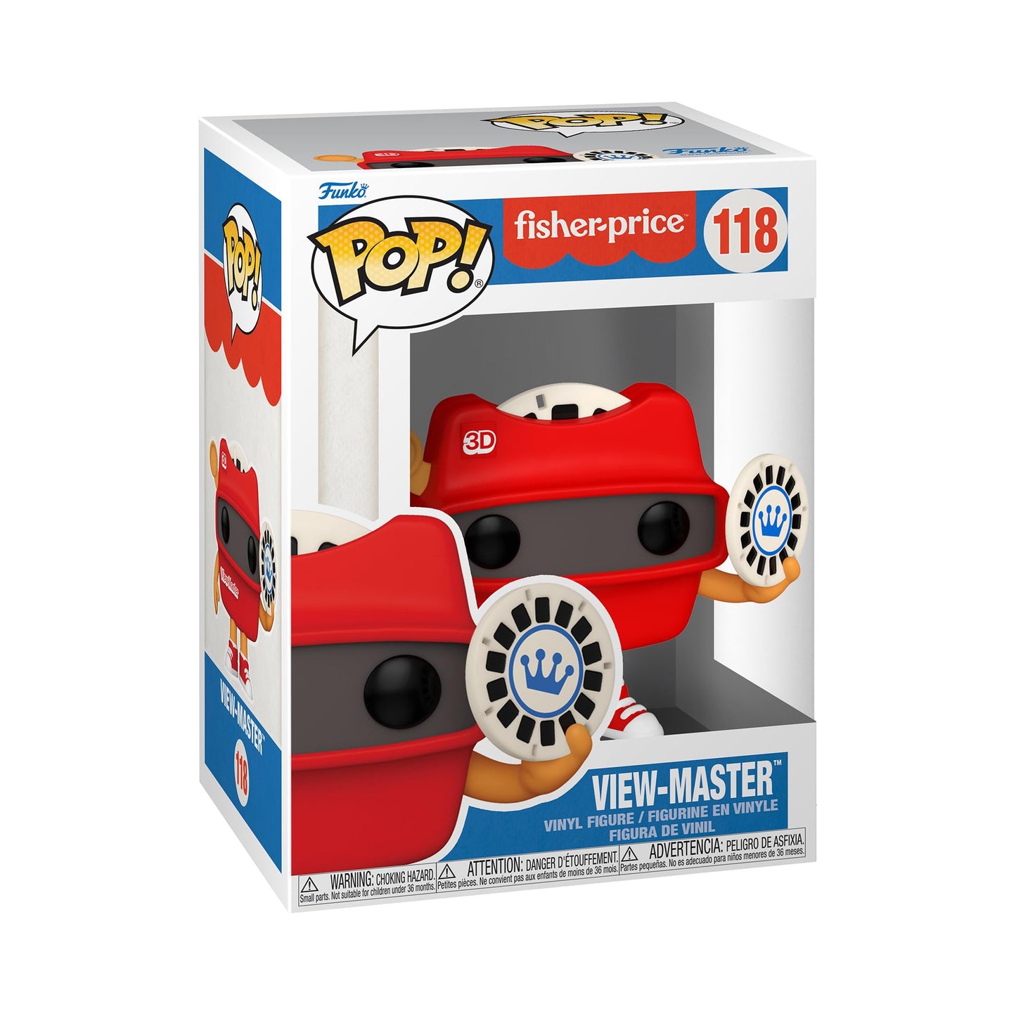 Funko Pop! Vinyl: Retro Toy - View-Master - Collectable Vinyl Figure - Gift Idea - Official Merchandise - For Kids & Adults - Ad Icons Fans - Model Figure For Collectors And Display