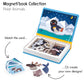 Janod - Magn  Ti'Book Polar Animals - Magnetic Educational Game 30 Magnets + 10 Models - Children'S Toy Made Of Fsc Cardboard -