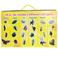 Insect Lore Life Cycle Figurines Set - 24 Pc, Includes Butterfly, Ladybug, Frog, Honey Bee, Ant, Praying Mantis, Plastic, Model 2205
