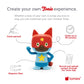 Tonies Superhero Creative Audio Character - Record And Upload Up To 90 Minutes Of Your Own Stories And Songs - Blue/Red