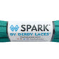 Derby Laces Teal Spark Shoelace For Shoes, Skates, Boots, Roller Derby, Hockey And Ice Skates (54 Inch / 137 Cm)