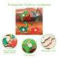 Wooden Peg Puzzles For Toddlers 1-3, Kids Educational Preschool Peg Puzzle Toy Ages 2-4, Set Of 4 Dinosaur Toddler Puzzles, Ideal Gift For Ages 1 2 3 4 Boys And Girls