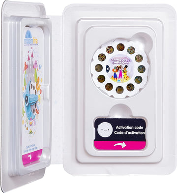 Moonlite Storybook Reels For Flashlight Projector, Kids Toddler | Princesses Save The World | Single Reel Pack Story For 12 Months And Up