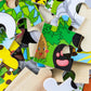 My First Animal Puzzle Adventure, 6 Pack Wooden Montessori Puzzles for Toddlers Ages 3+