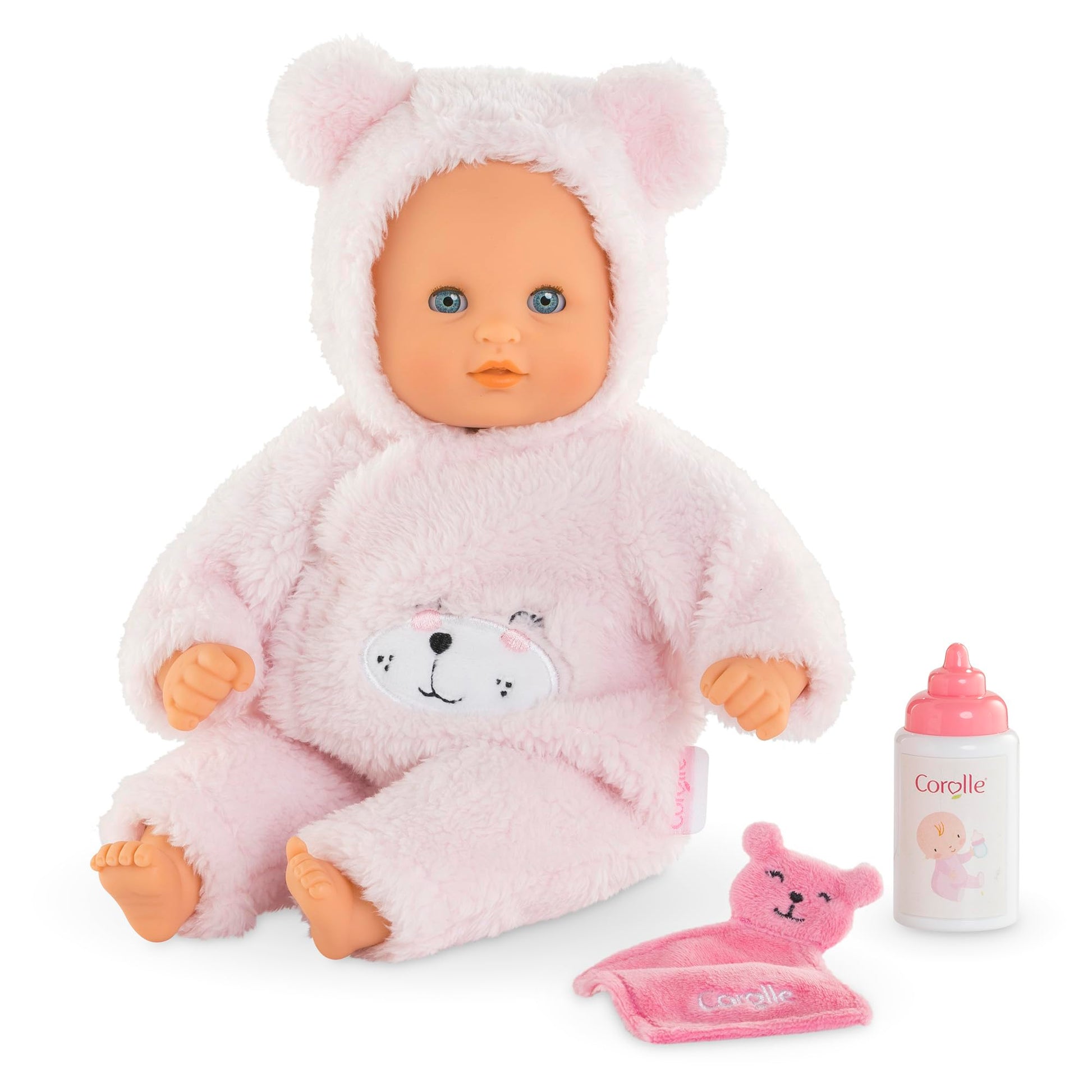 Corolle My First Baby Doll Cuddly Teddy Bear 12 Inch Soft Plush Toy for Toddlers and Kids Ages 18 Months and Up
