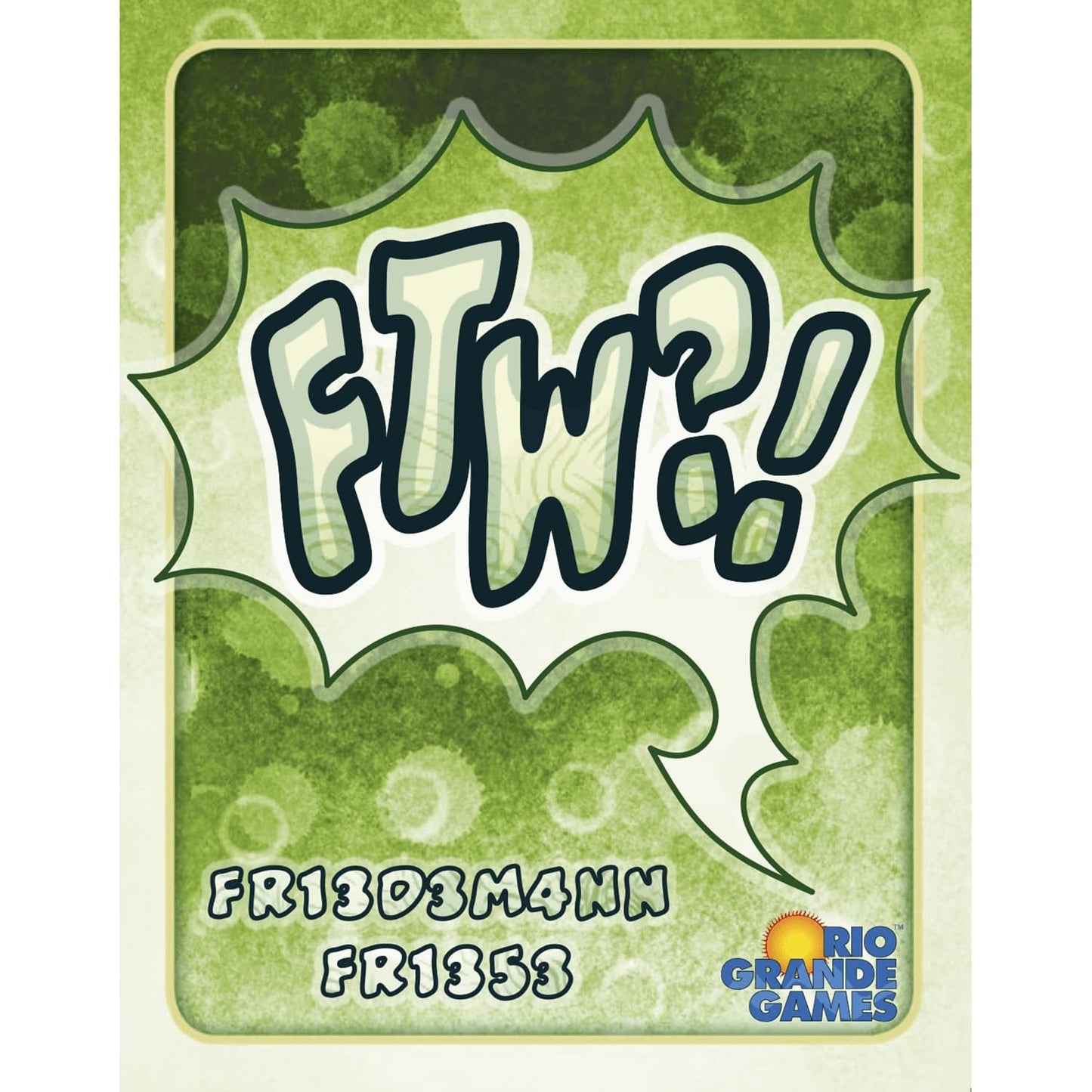 Rio Grande Games: Ftw?! - Card Game, For The Win, Lowest Points Wins, Party Game, The Tricky Card Game For 2-6 Players, Ages 14+, 25 Min