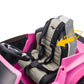 Ford Mustang 24V Ride On Kids Car 4WD Powerful Electric Vehicle, with Rubber Wheels, Bluetooth, FM Radio, Remote Control, Leathe