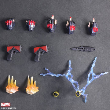 Marvel Comics Variant - Black Widow Play Arts Kai - 26Cm