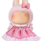 Unique Clothes Set For 17Cm Dolls - Elegant Plaid Skirt Bow Pearl Necklace Outfit Accessories For Dress Up Dolls Play & Collecto