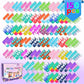 150 Pcs Mini Pop Fidget Toys Pack Party Favors, Easter Silicone Squeeze Pop Bubble Fidget Bulk Sensory Toys, Pop Keychain Bubble
