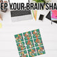 B.Dazzle Scramble Squares Football Puzzle - 9 Piece Laminated Cardboard Mind Game for All Ages - 12"x12"