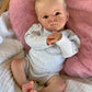 Zero Pam Realistic Reborn Baby Dolls Boy Silicone Full Body 18 inch Toddlers Newborn Baby Dolls Eyes Open with Hair Vinyl Full L