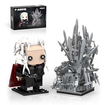 Daenerys & Thrones Building Toy And Playset Compatible With Lego Set - Building Mother Of Dragons Figures For Kids, Adults - Bas